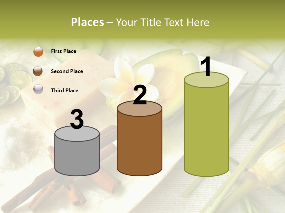 Asian Spa Ingredients PowerPoint Template