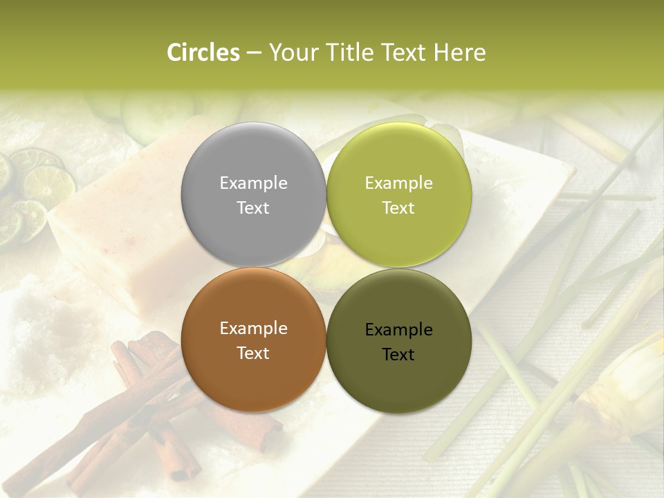 Asian Spa Ingredients PowerPoint Template