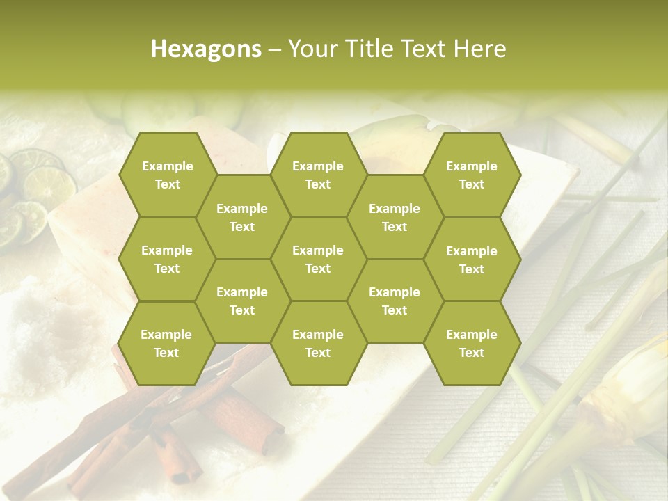 Asian Spa Ingredients PowerPoint Template