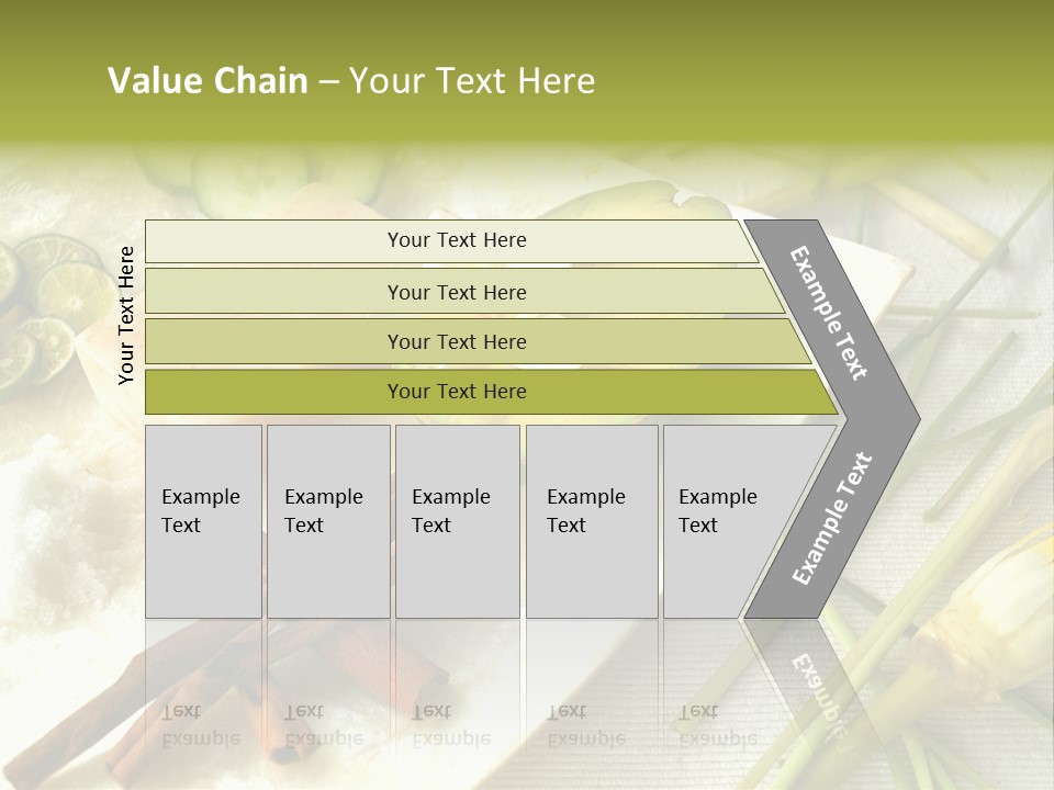 Asian Spa Ingredients PowerPoint Template