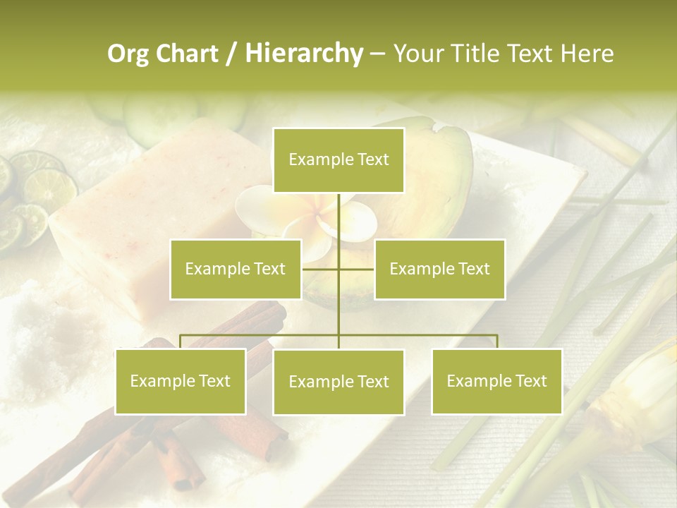 Asian Spa Ingredients PowerPoint Template