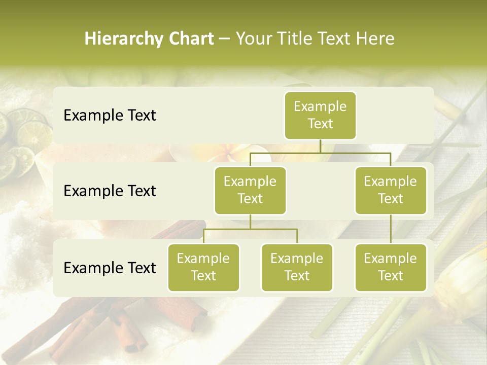 Asian Spa Ingredients PowerPoint Template