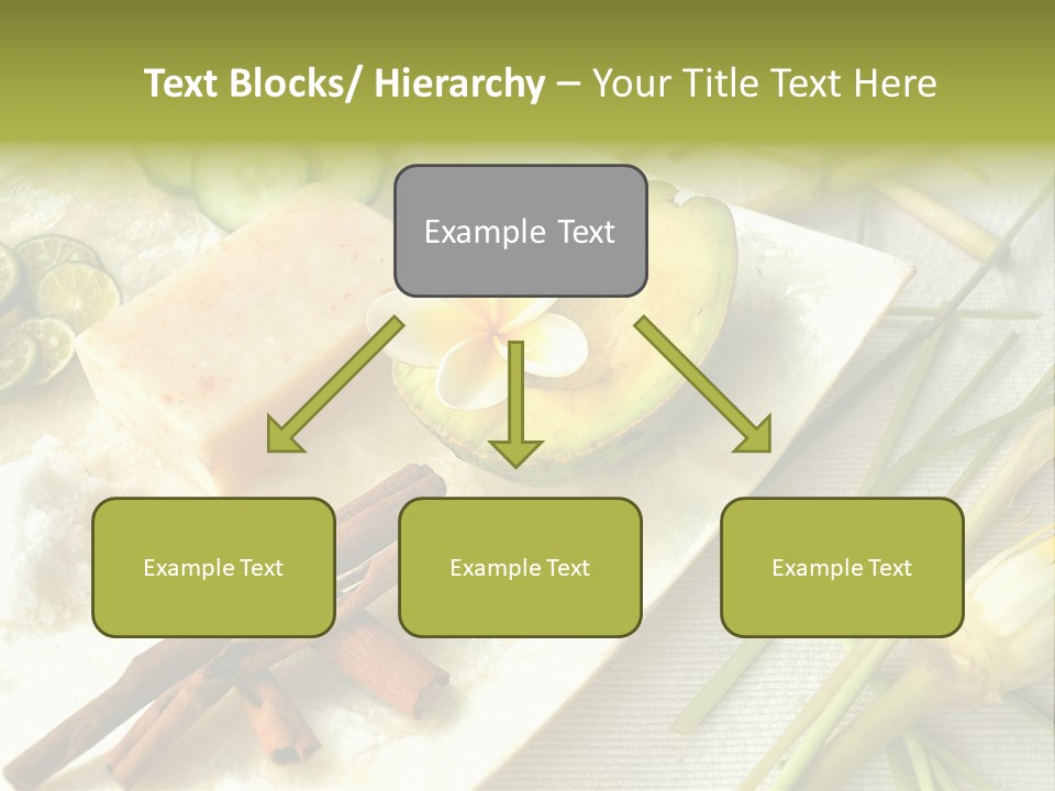 Asian Spa Ingredients PowerPoint Template