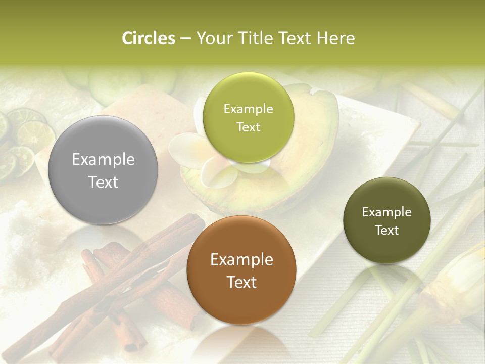 Asian Spa Ingredients PowerPoint Template