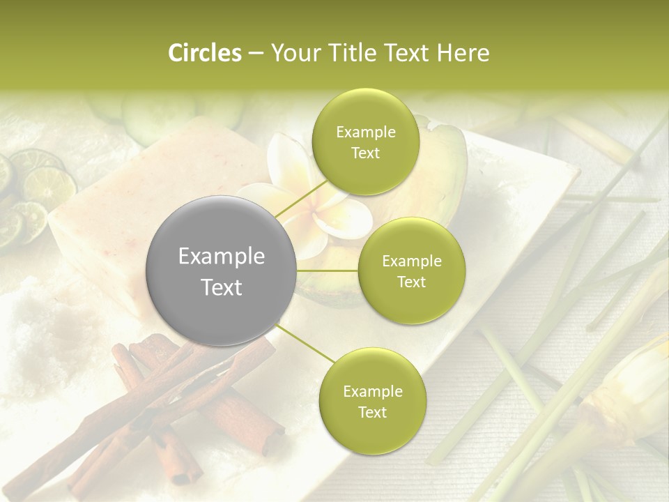 Asian Spa Ingredients PowerPoint Template