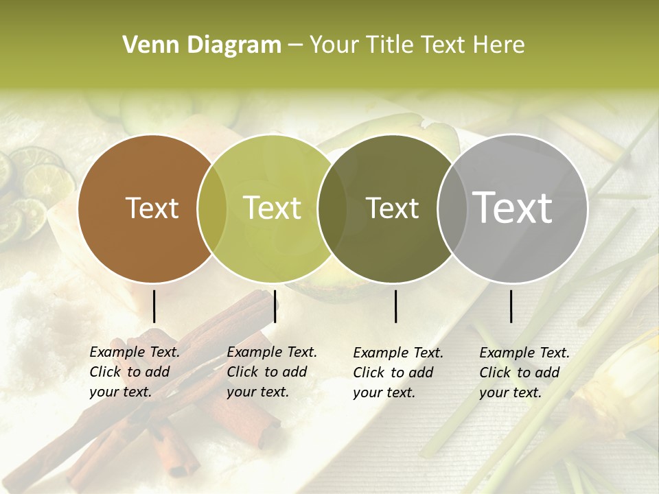 Asian Spa Ingredients PowerPoint Template