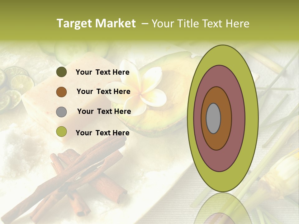 Asian Spa Ingredients PowerPoint Template