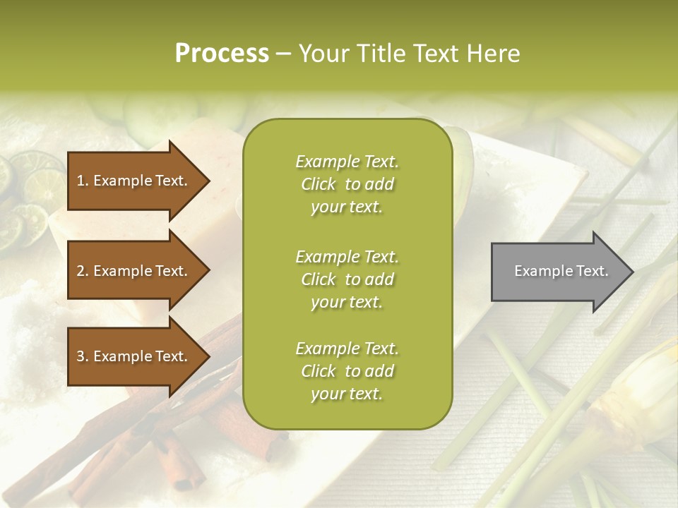 Asian Spa Ingredients PowerPoint Template