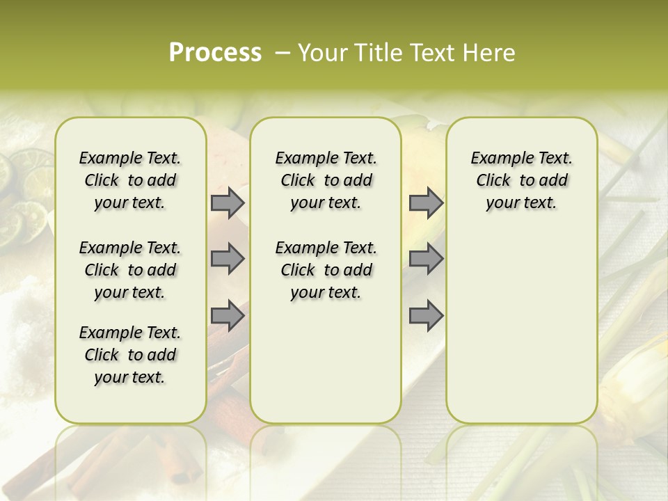Asian Spa Ingredients PowerPoint Template