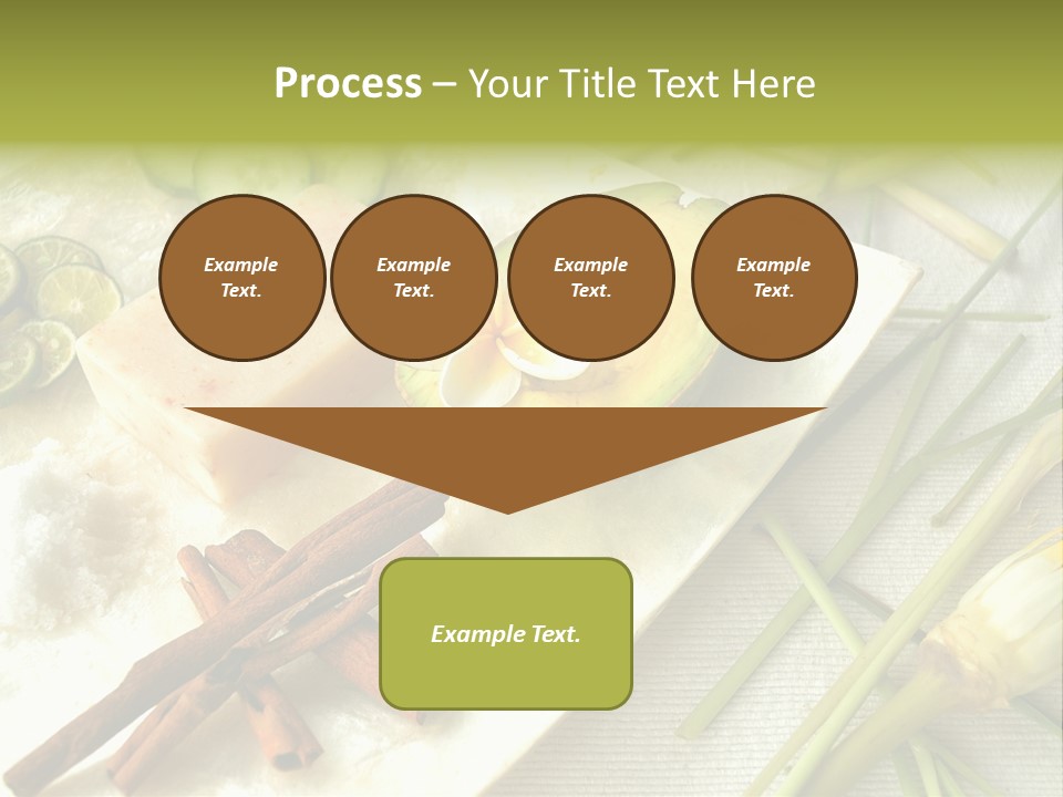 Asian Spa Ingredients PowerPoint Template