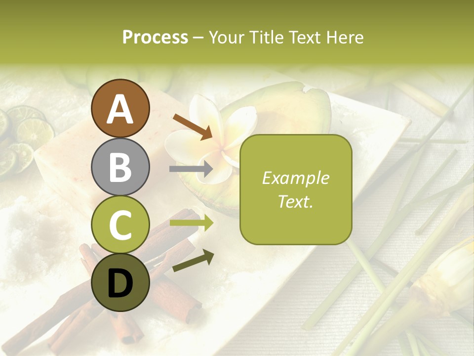 Asian Spa Ingredients PowerPoint Template