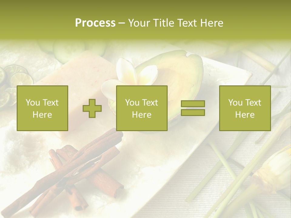 Asian Spa Ingredients PowerPoint Template