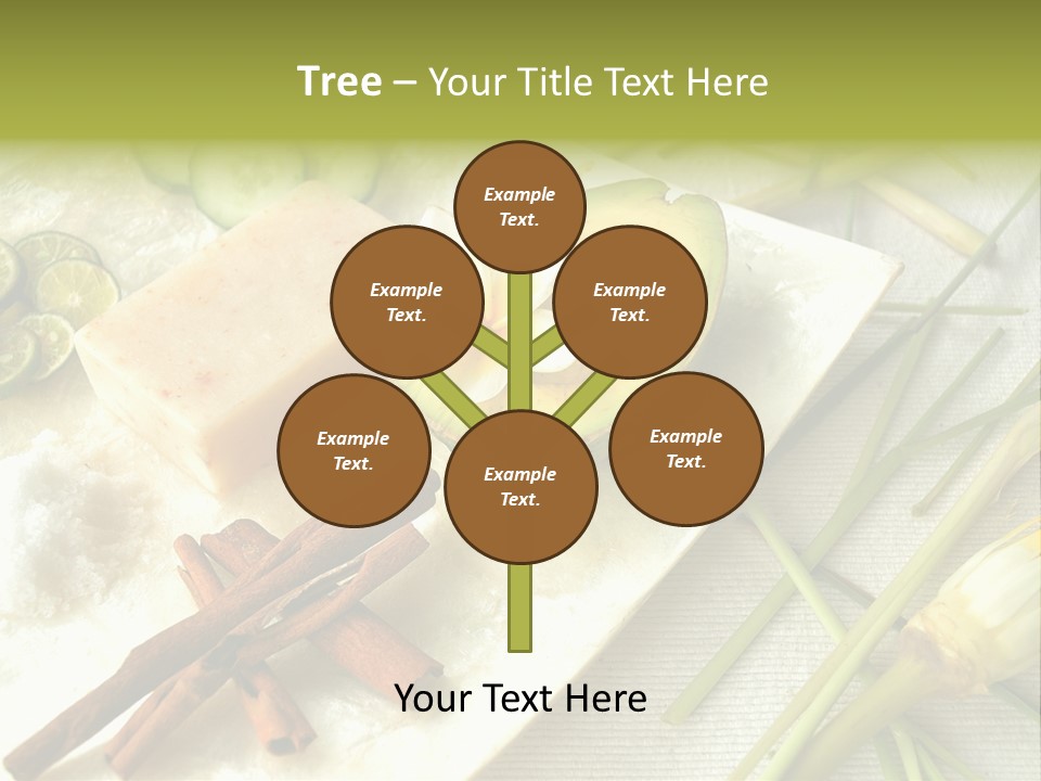 Asian Spa Ingredients PowerPoint Template