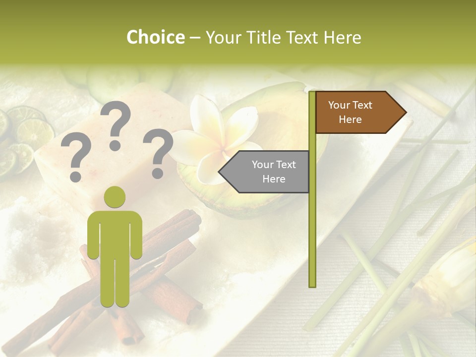 Asian Spa Ingredients PowerPoint Template