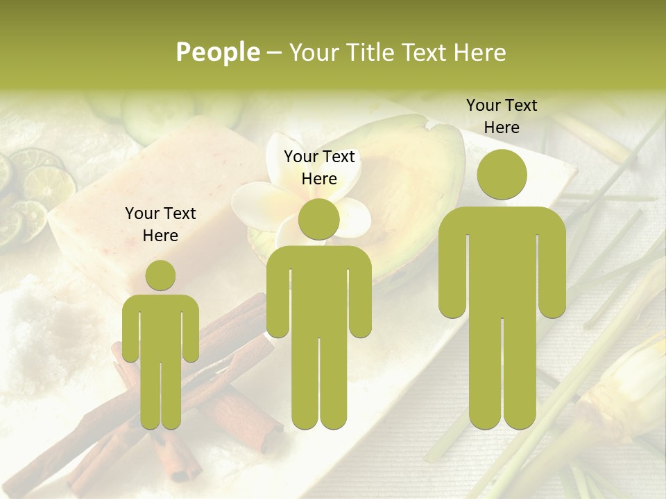 Asian Spa Ingredients PowerPoint Template