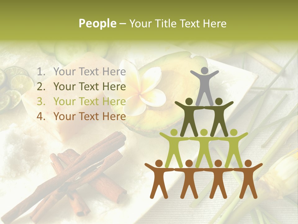 Asian Spa Ingredients PowerPoint Template