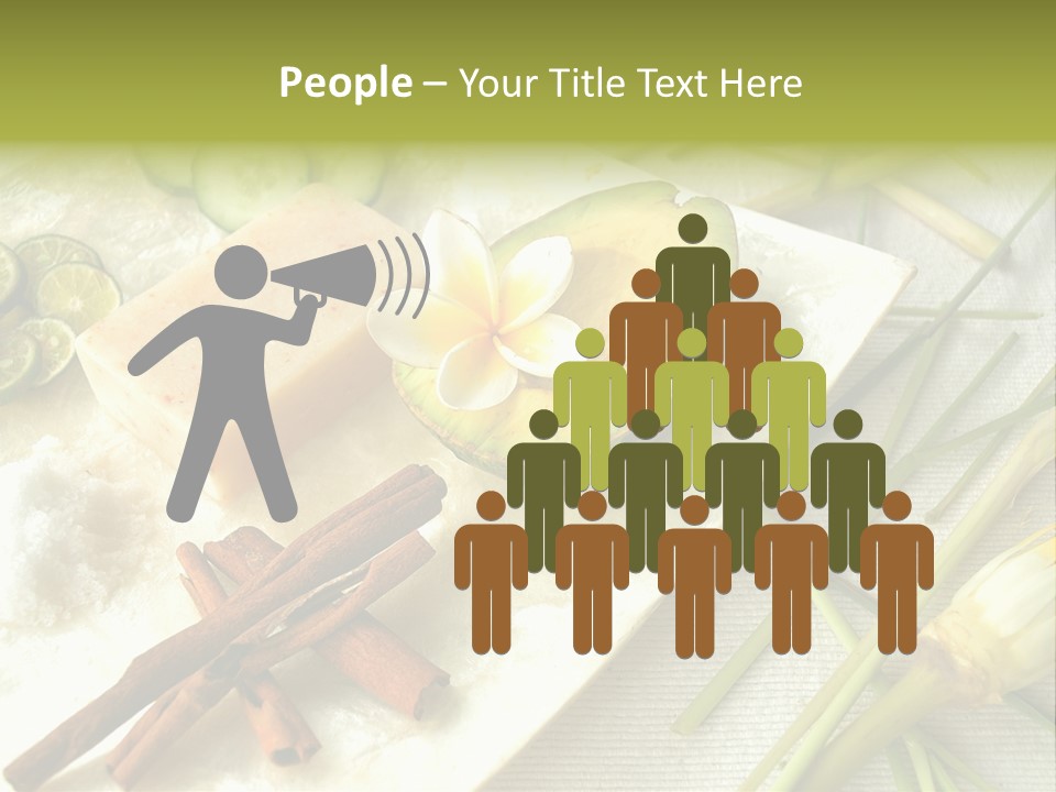 Asian Spa Ingredients PowerPoint Template