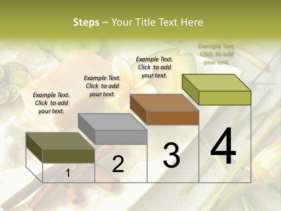 Asian Spa Ingredients PowerPoint Template