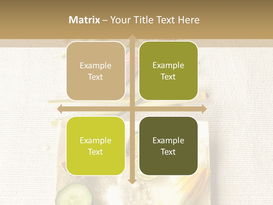 Asian Spa Ingredients PowerPoint Template