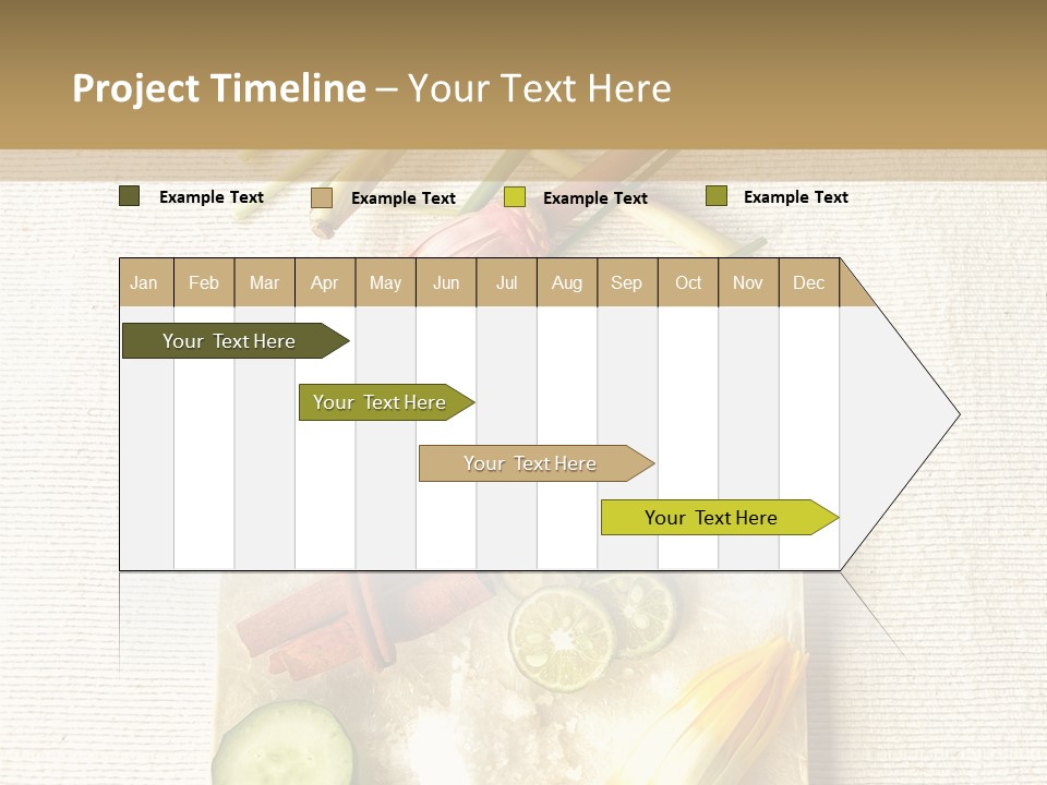 Asian Spa Ingredients PowerPoint Template