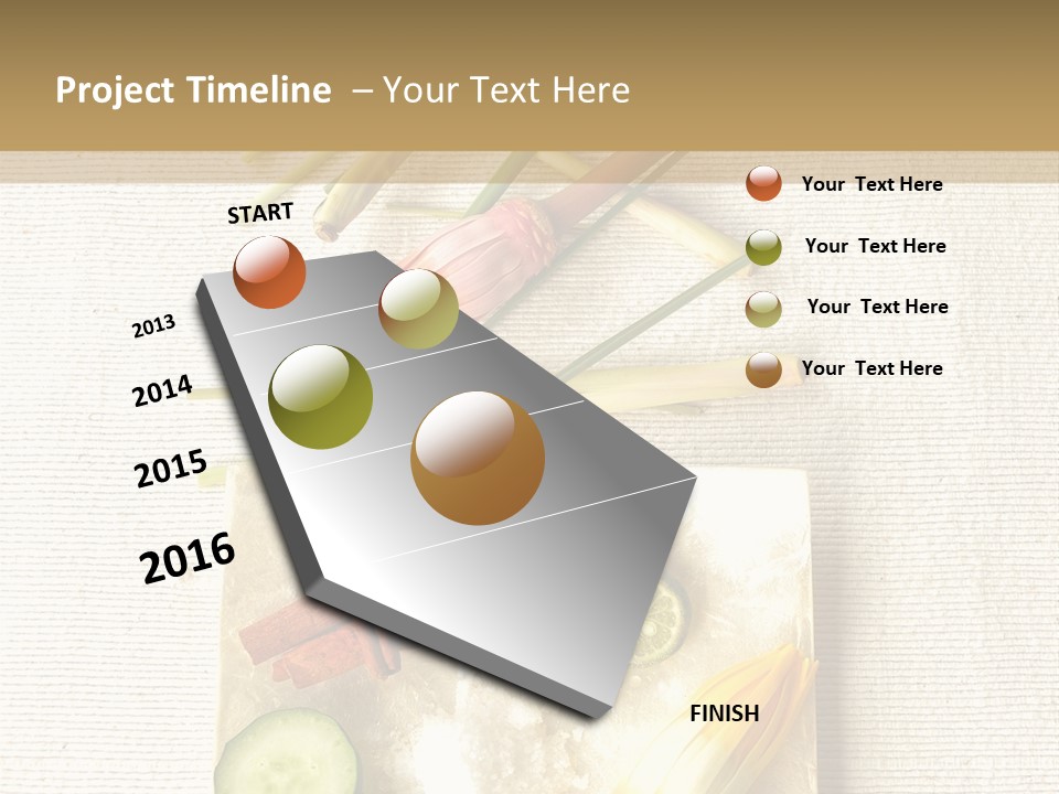 Asian Spa Ingredients PowerPoint Template