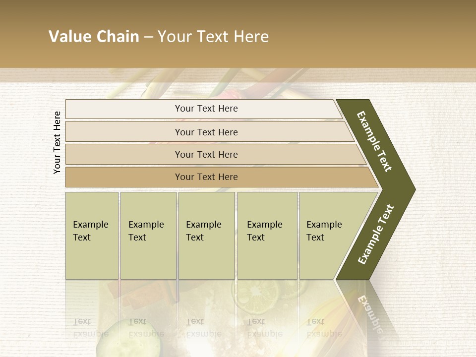 Asian Spa Ingredients PowerPoint Template