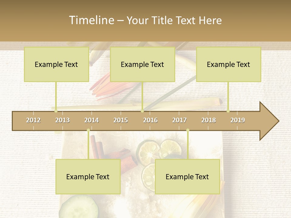 Asian Spa Ingredients PowerPoint Template