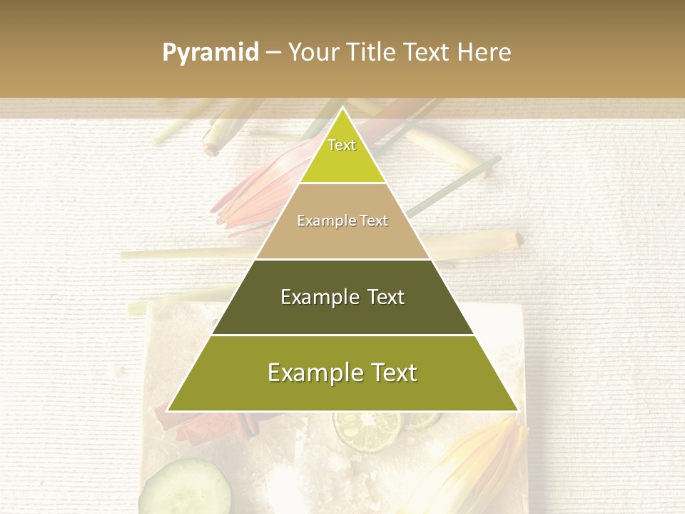 Asian Spa Ingredients PowerPoint Template