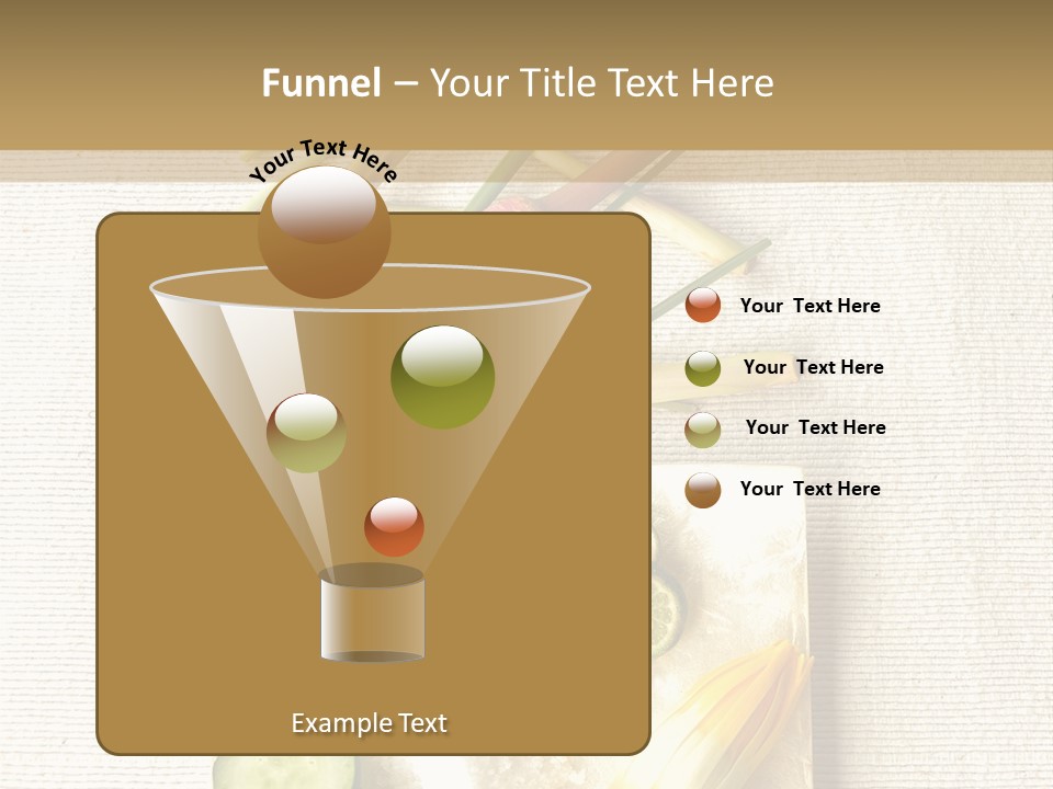 Asian Spa Ingredients PowerPoint Template