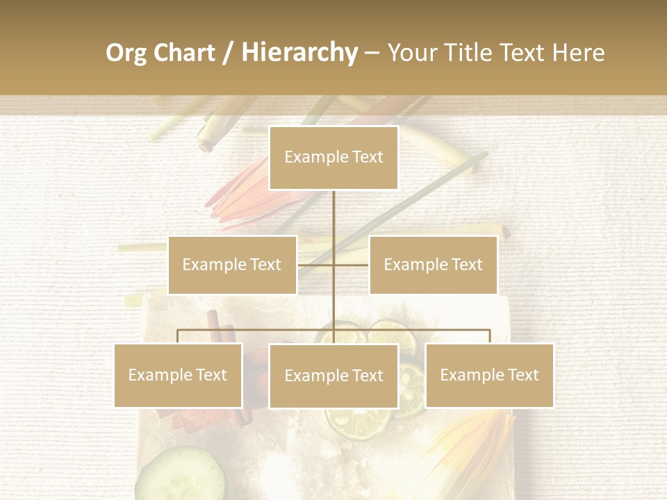 Asian Spa Ingredients PowerPoint Template