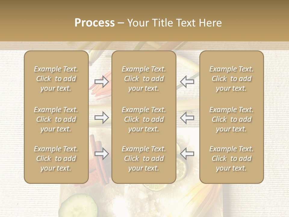 Asian Spa Ingredients PowerPoint Template