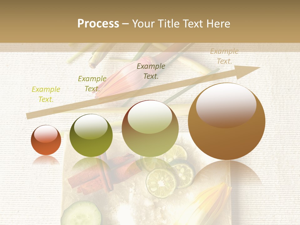 Asian Spa Ingredients PowerPoint Template