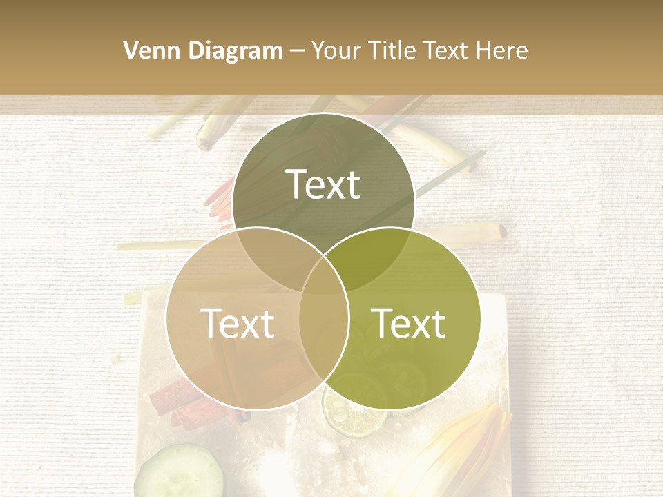 Asian Spa Ingredients PowerPoint Template