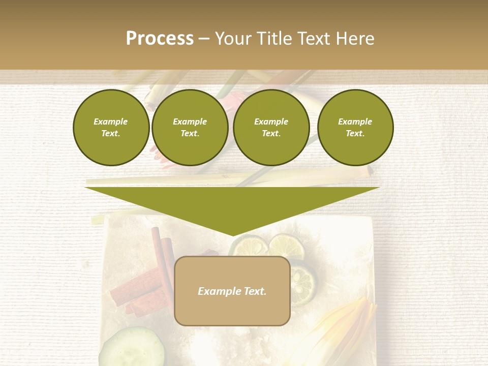 Asian Spa Ingredients PowerPoint Template