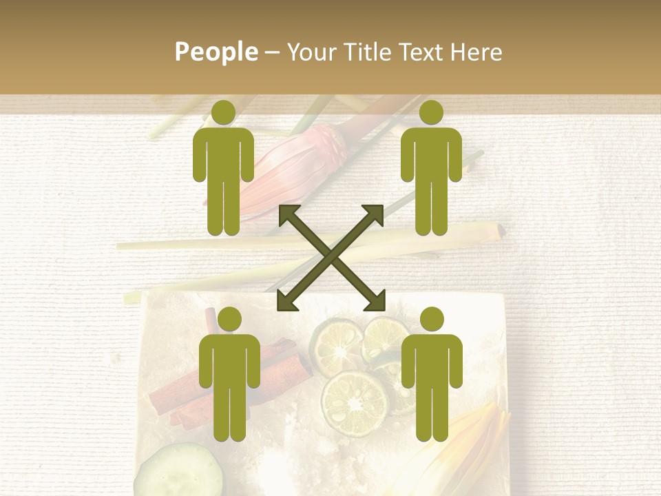 Asian Spa Ingredients PowerPoint Template