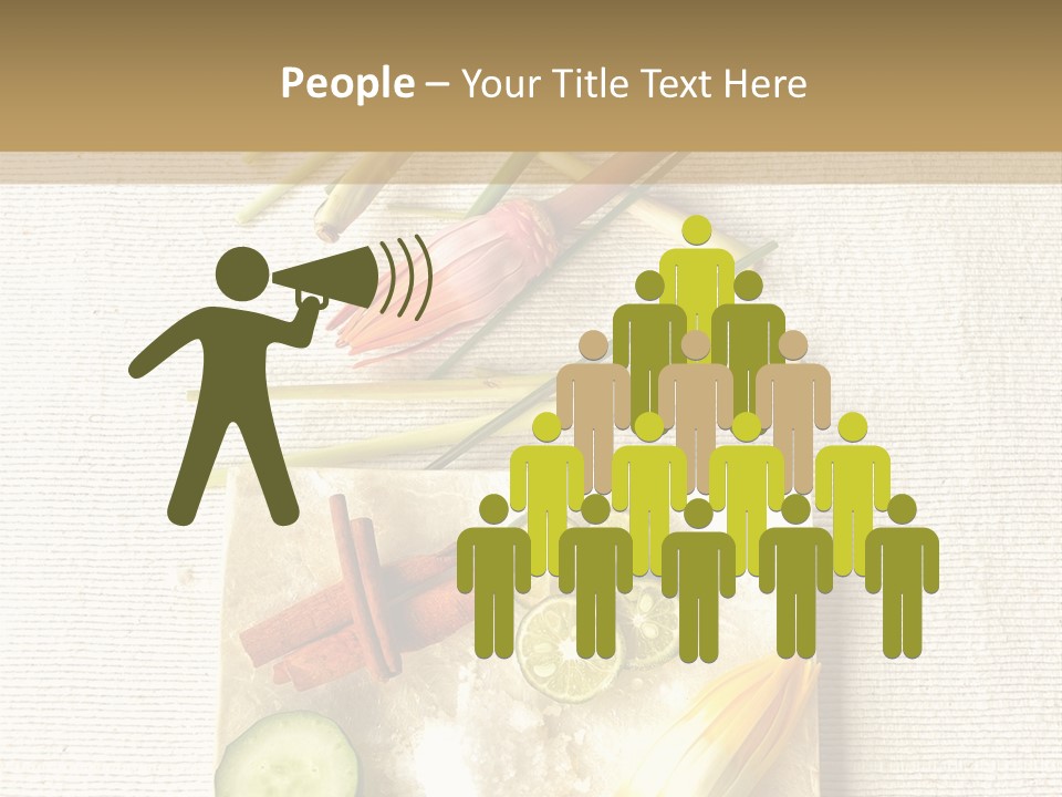 Asian Spa Ingredients PowerPoint Template