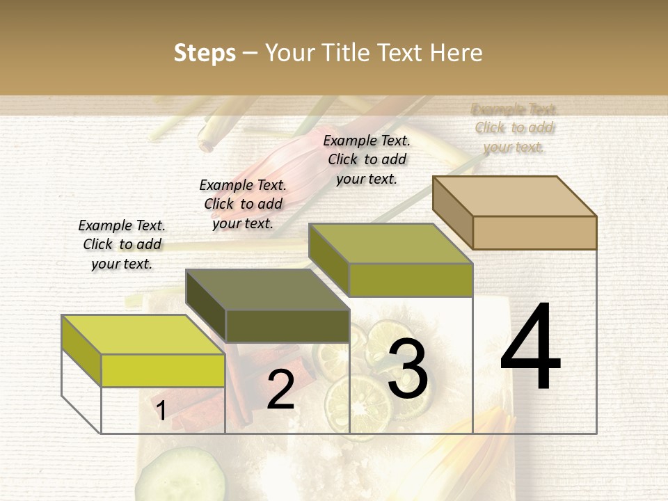 Asian Spa Ingredients PowerPoint Template