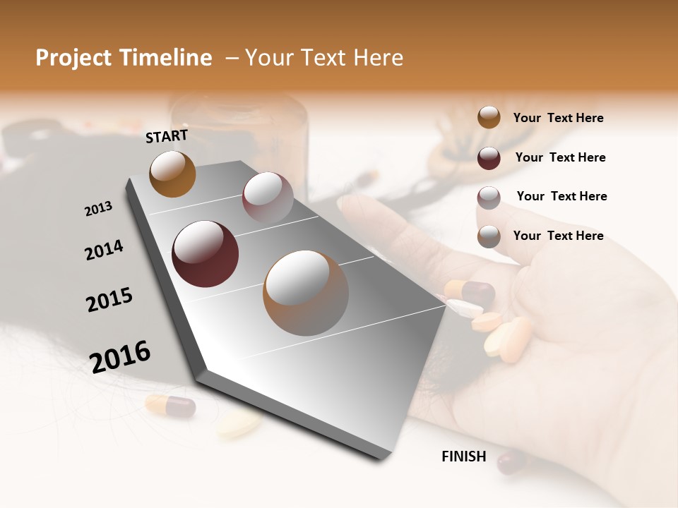 Leukemia Suffering Care PowerPoint Template