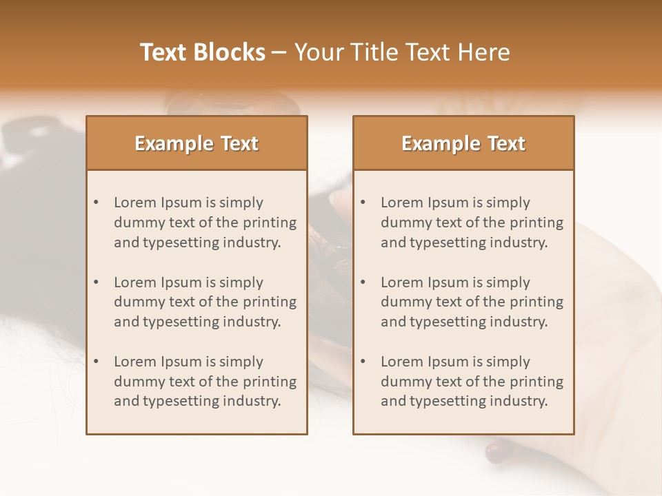 Leukemia Suffering Care PowerPoint Template