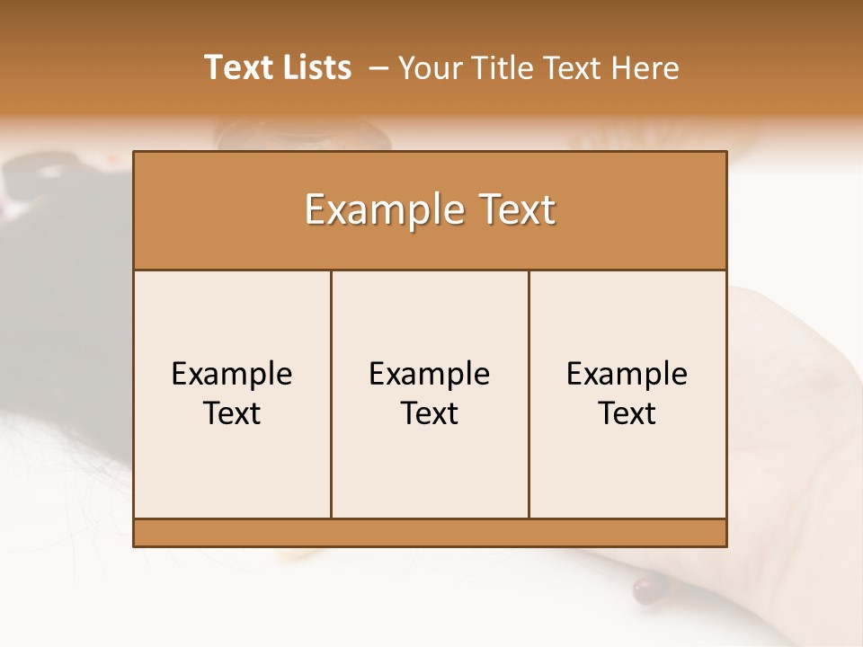 Leukemia Suffering Care PowerPoint Template