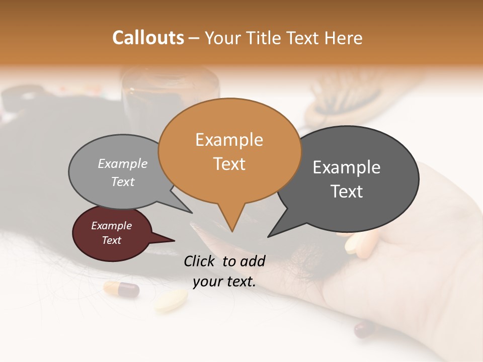 Leukemia Suffering Care PowerPoint Template