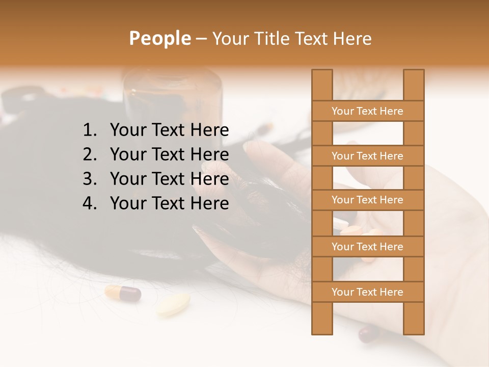 Leukemia Suffering Care PowerPoint Template