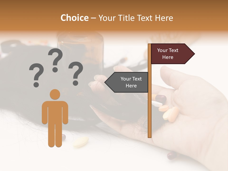 Leukemia Suffering Care PowerPoint Template