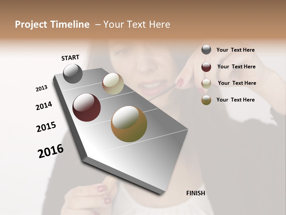 Bemerken Gesch Business PowerPoint Template