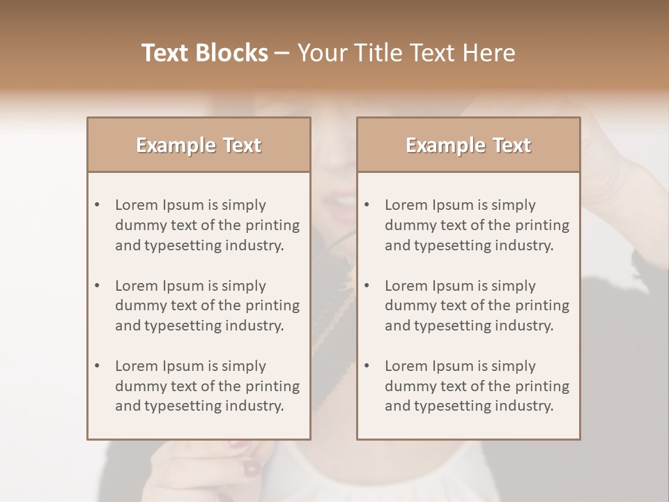 Bemerken Gesch Business PowerPoint Template