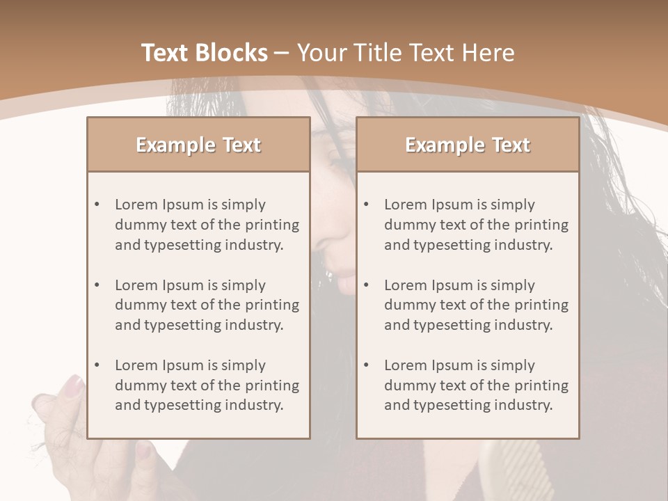 Sad Concept Healthy PowerPoint Template