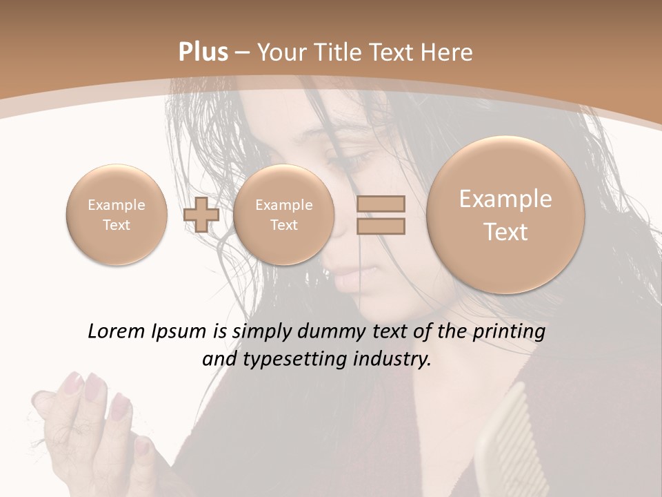 Sad Concept Healthy PowerPoint Template