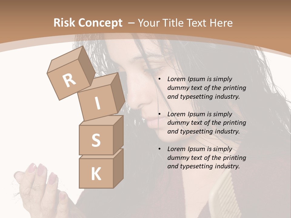 Sad Concept Healthy PowerPoint Template