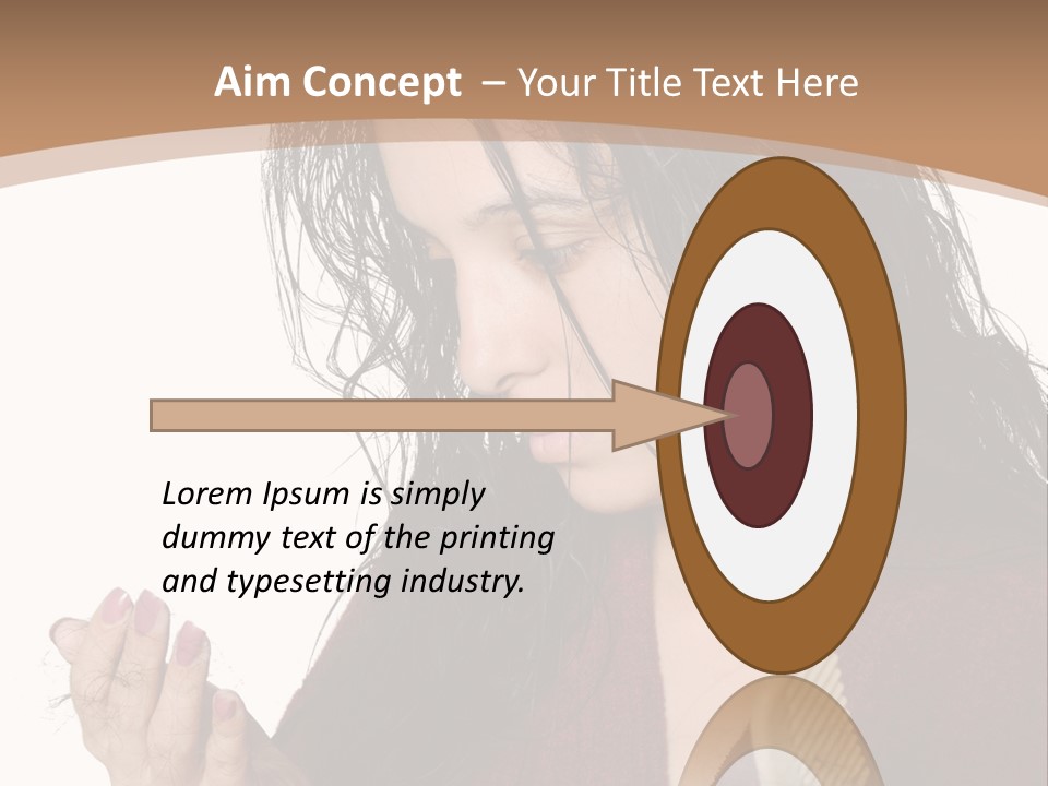 Sad Concept Healthy PowerPoint Template