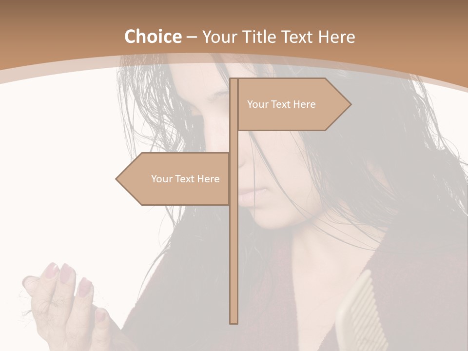 Sad Concept Healthy PowerPoint Template